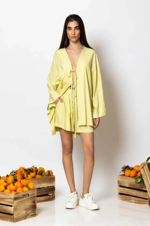 Less Sonder Feeling Loose Linen Shirt