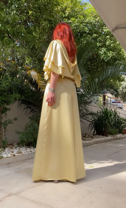 Cruel Wide Leg Satin Pants