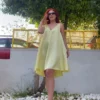 Cruel Airy Satin Dress