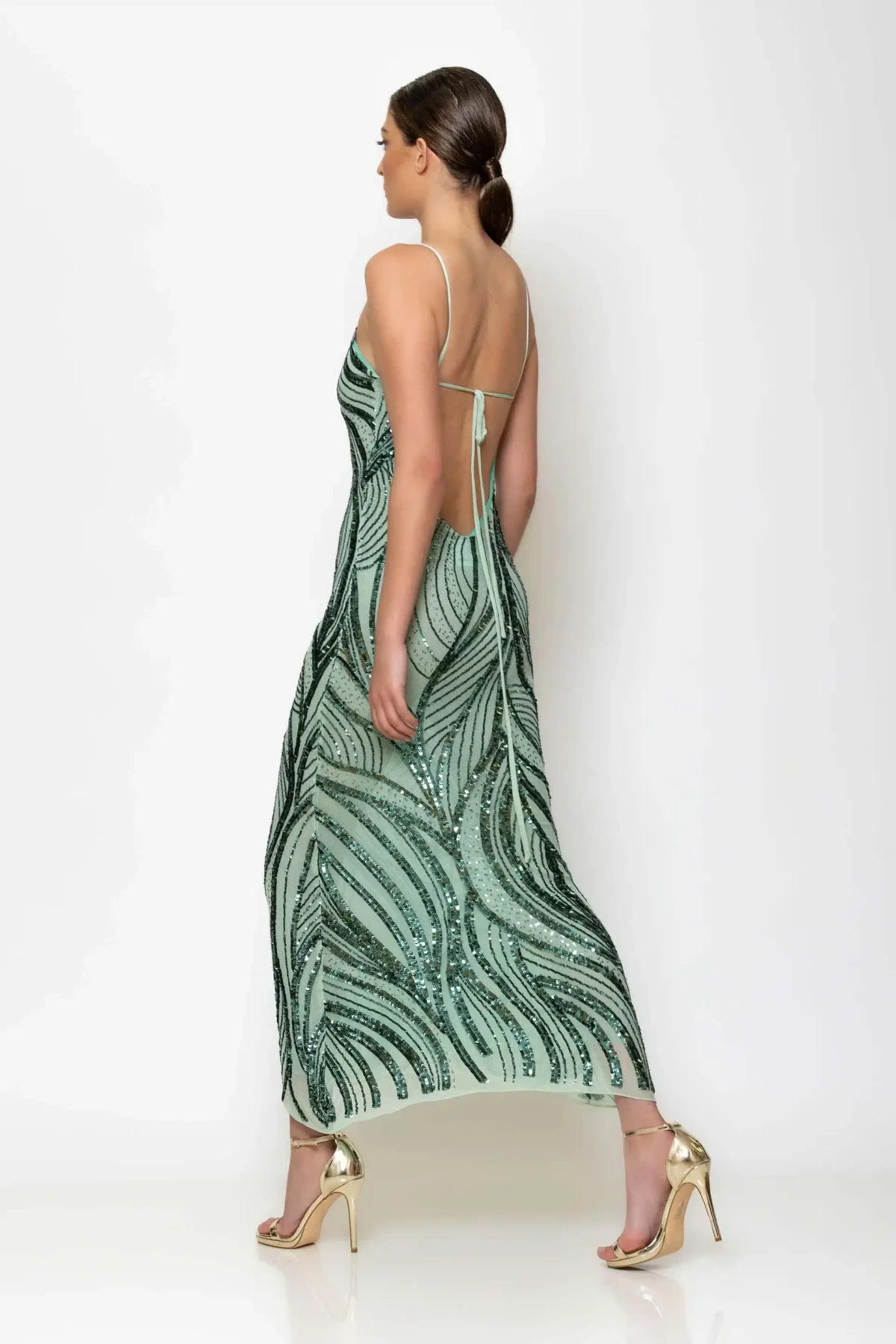 C-throu Sequin Mermaid Dress