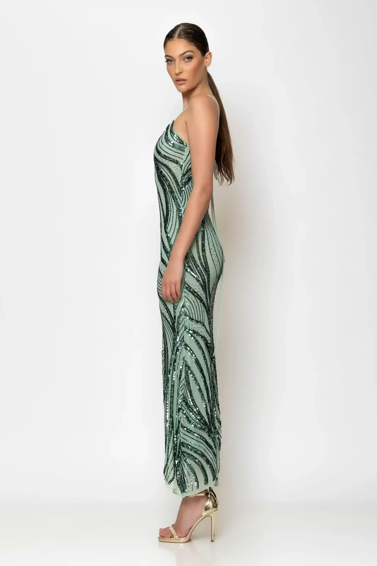 C-throu Sequin Mermaid Dress