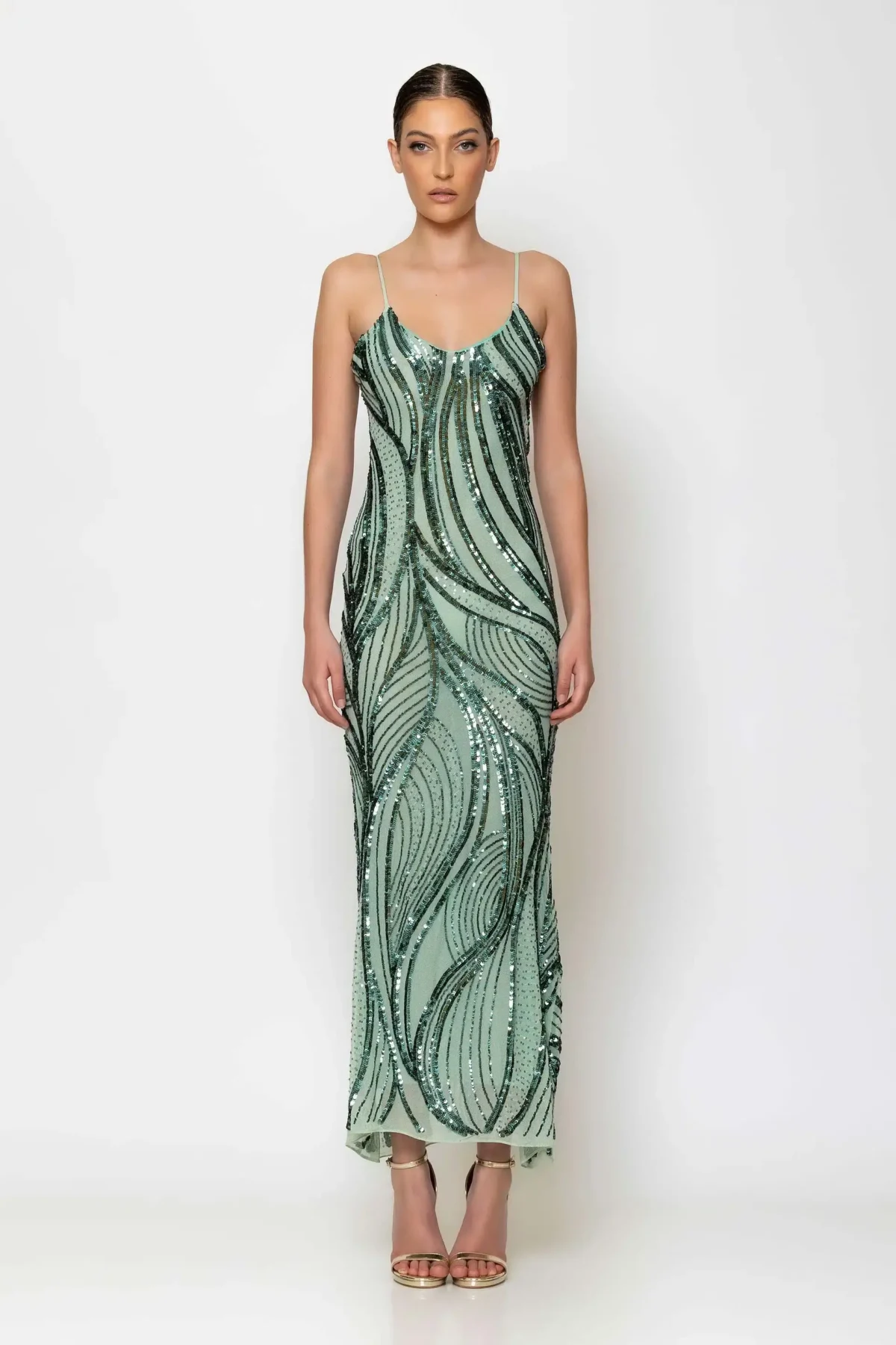 C-throu Sequin Mermaid Dress