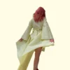 Cruel Asymetric Crinkled Skirt