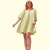 Cruel Crinkled Mini Dress