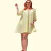 Cruel Crinkled Mini Dress