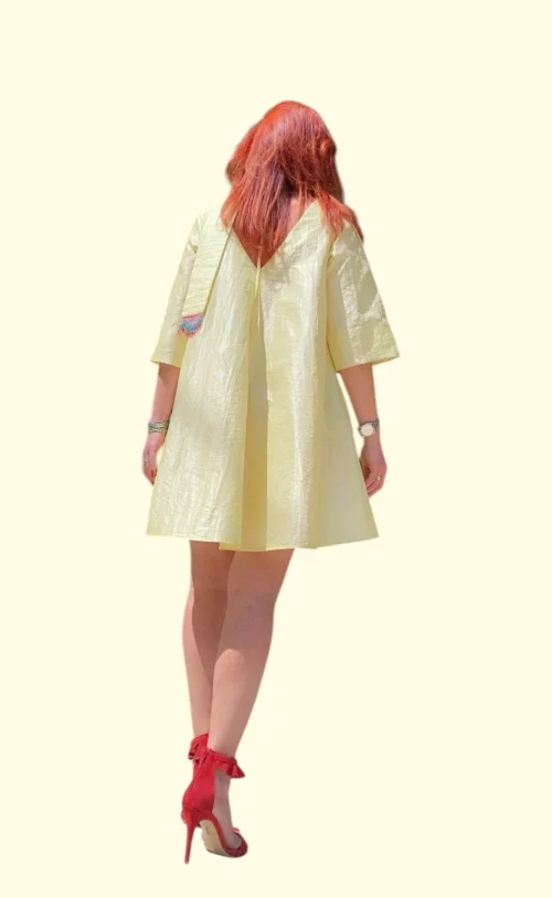 Cruel Crinkled Mini Dress