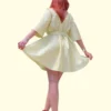Cruel Crinkled Mini Dress