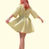 Cruel Crinkled Mini Dress
