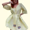 Cruel Crinkled Mini Dress