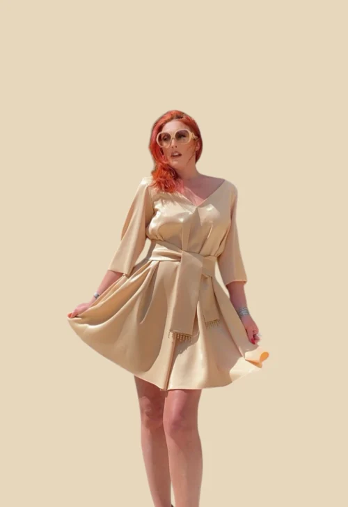 Cruel Silky Mini Dress
