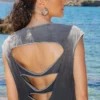 Naiba Back Slits Dress