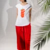 Naiba Side Slit Blouse