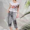 Naiba Sleeveless Short Top