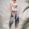 Naiba Sleeveless Short Top