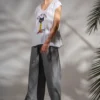 Naiba V Neck Blouse