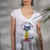 Naiba V Neck Blouse