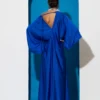 C-throu Kaftan Satin Dress