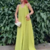 Cruel Halterneck Maxi Dress