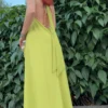 Cruel Halterneck Maxi Dress