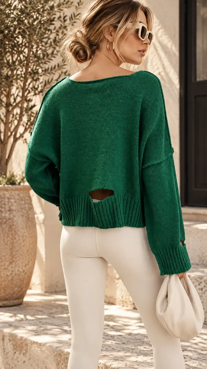 Antidote Knitwear Riana Knitted Crop