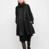 Ozai N Ku Pleated Overcoat