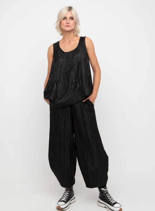 Ozai N Ku Taffeta Top