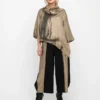 Ozai N Ku Wide Neckline Top