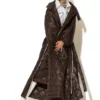 C-throu Brown Puffer Coat