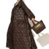C-throu Brown Puffer Coat