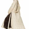C-throu Ecru Puffer Coat