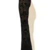 C-throu Flocked Sheer Lace Leggings