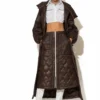 C-throu Puffer Skirt With Front Zipper