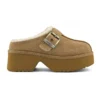 Colors Of California Cow Suede Sabot