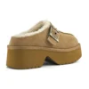 Colors Of California Cow Suede Sabot