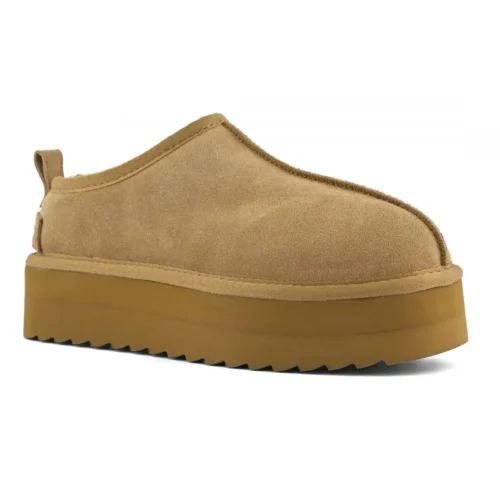 Colors Of California Suede Sheepskin Sabot