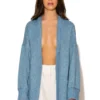 Less Sonder Feeling Knitted Rib Cardigan