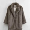 Lumina Faux Fur Overcoat