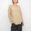 Ozai N Ku Knitted Asymmetric Blouse
