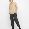 Ozai N Ku Knitted Asymmetric Blouse