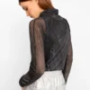 Ozai N Ku Turtleneck Blouse