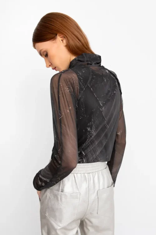 Ozai N Ku Turtleneck Blouse