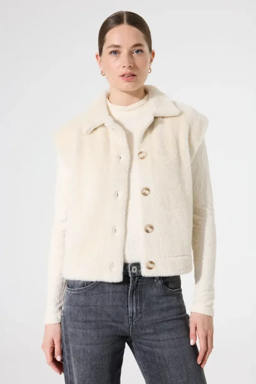 We Are Garcia Off-White Vest