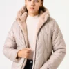 We Are Garcia Reversible Beige Coat