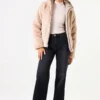 We Are Garcia Reversible Beige Coat