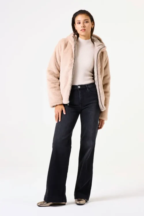We Are Garcia Reversible Beige Coat