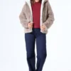 We Are Garcia Reversible Ecru Coat