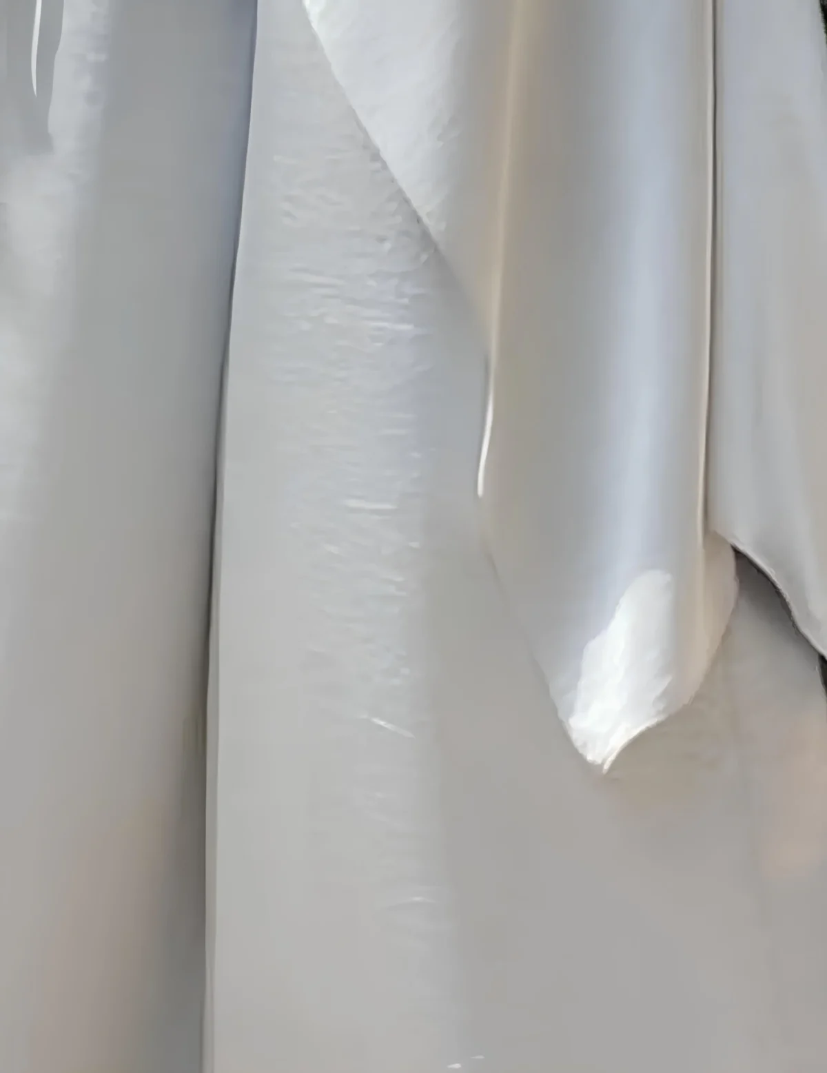 Cruel Asymmetric Satin Skirt