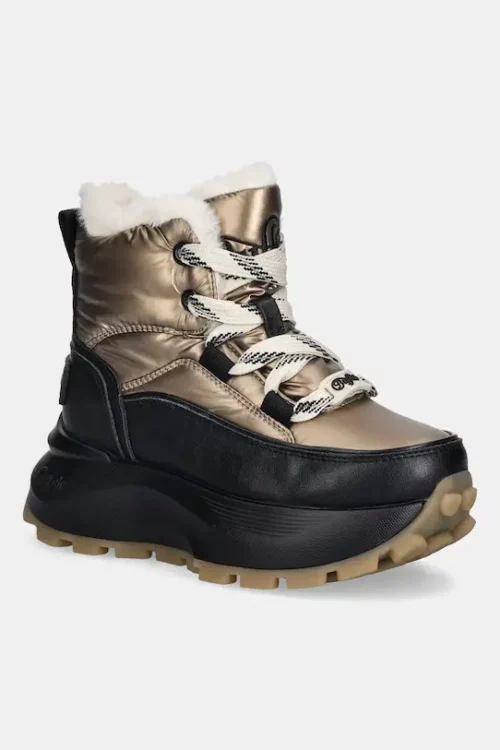Buffalo Manhatten Lace Up Puffed