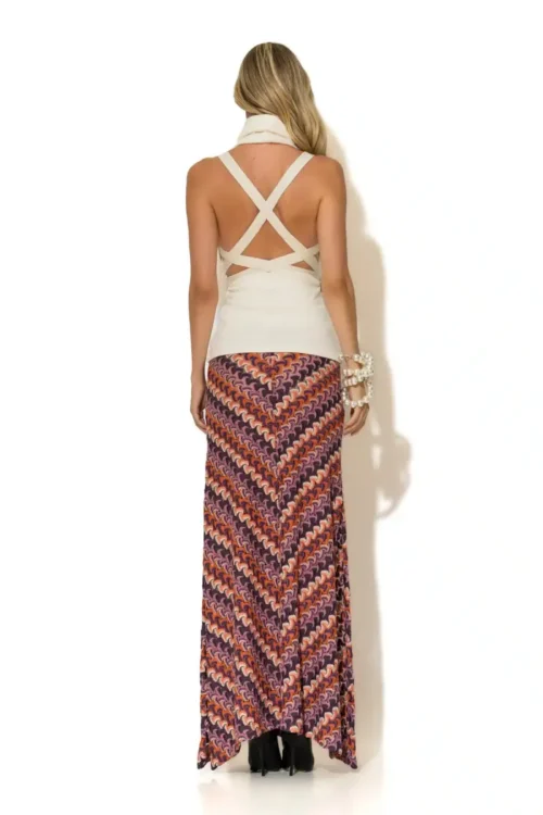 C-throu Knitted Rip Top