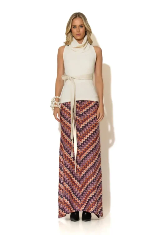 C-throu Knitted Rip Top